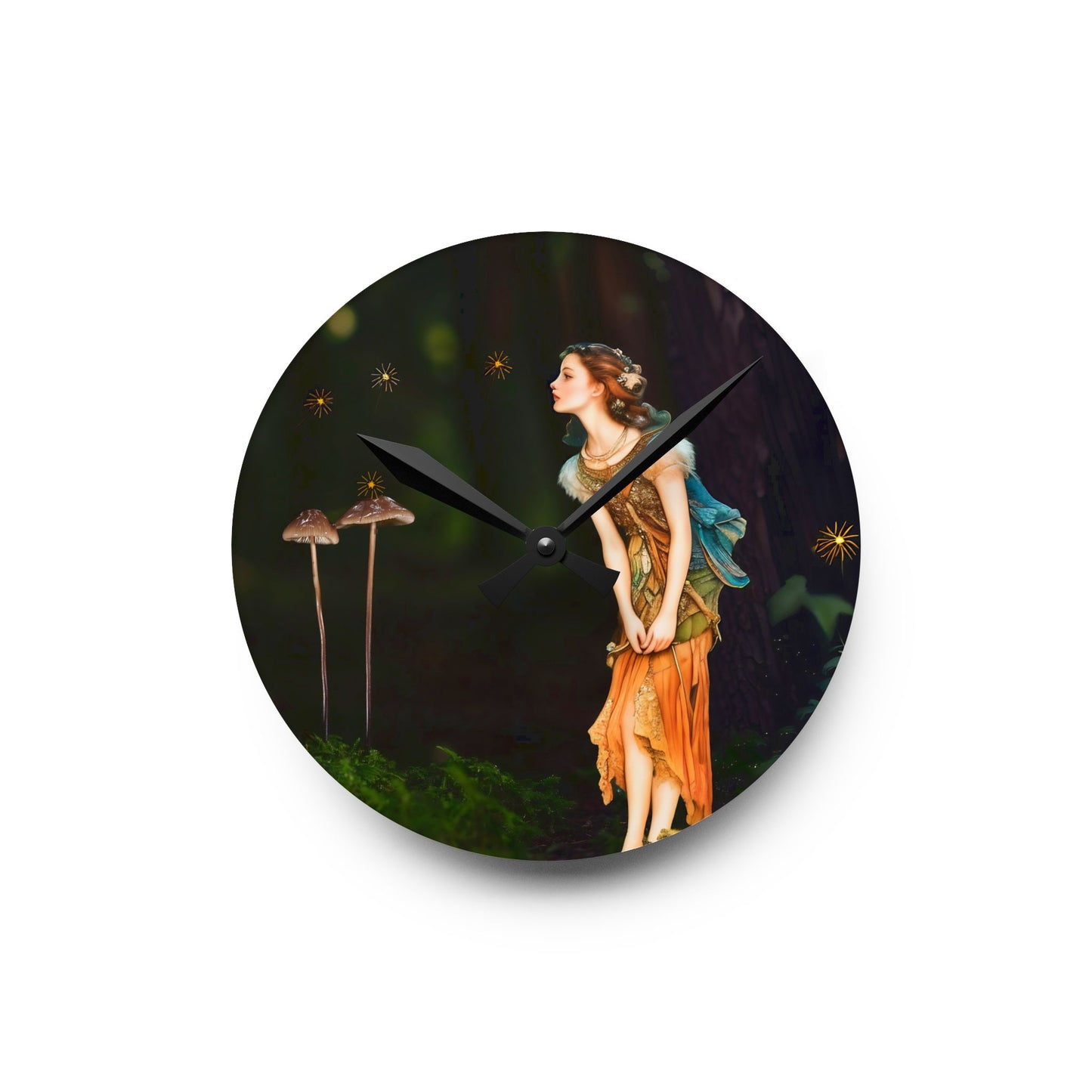 Fairy Forest  Wall Clock