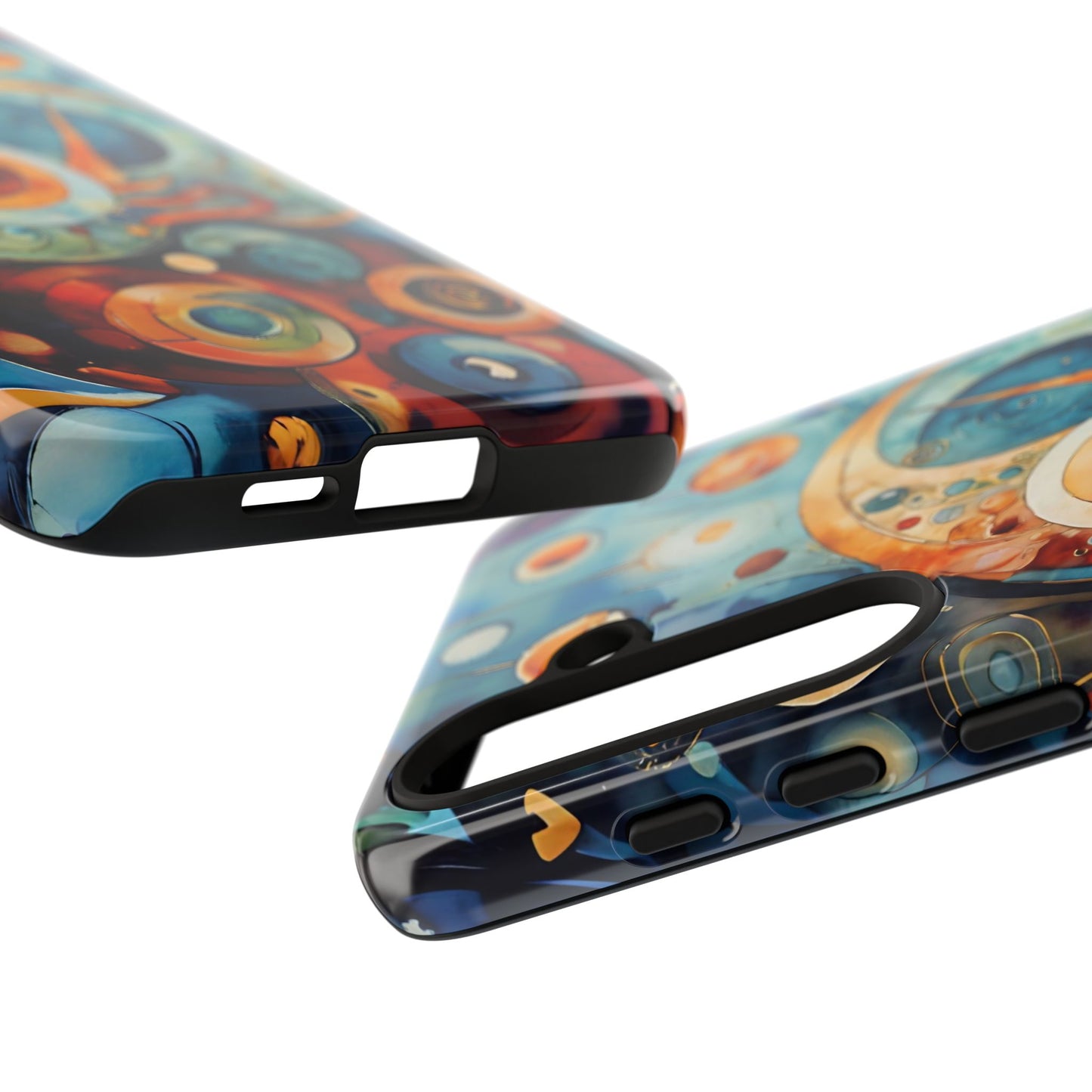 Phone Cases - Beautiful Abstract Circular Art Design