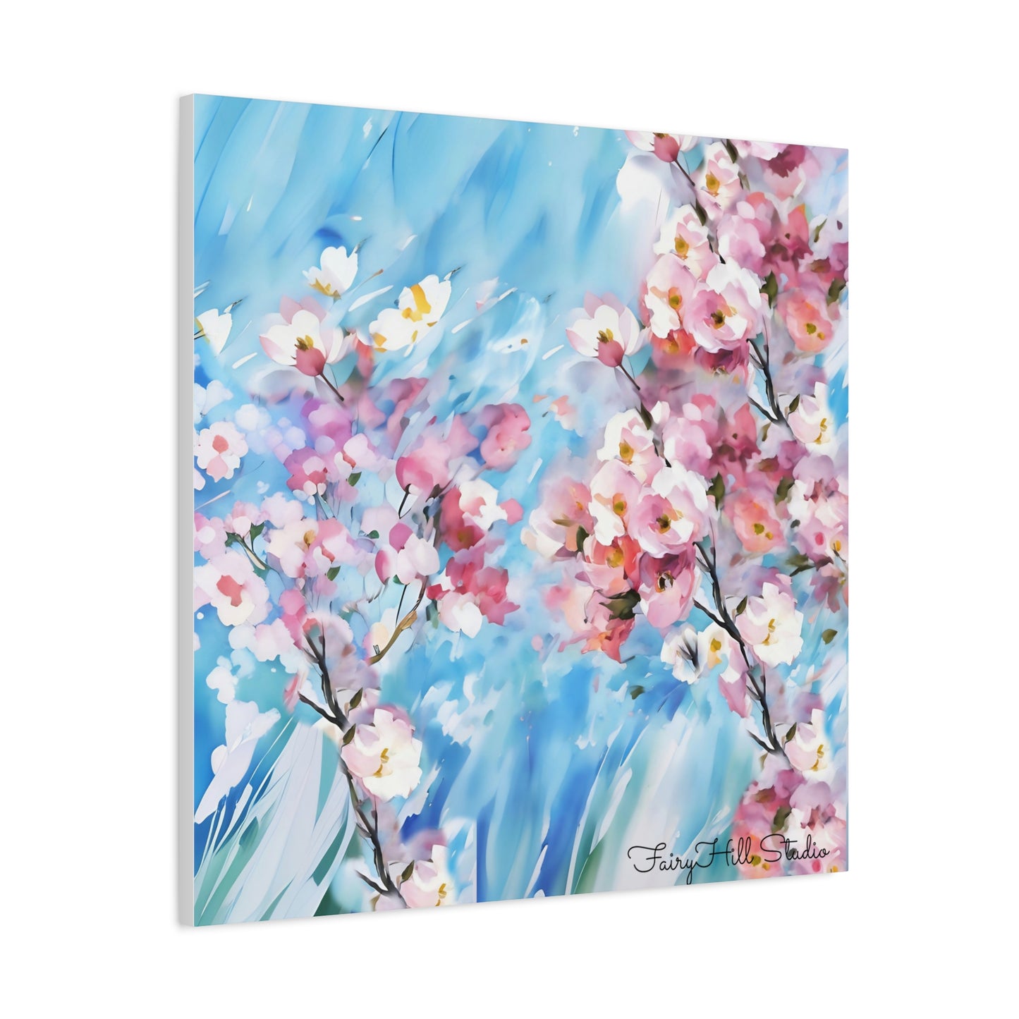 Canvas Wall Art - Floral Cherry Blossom