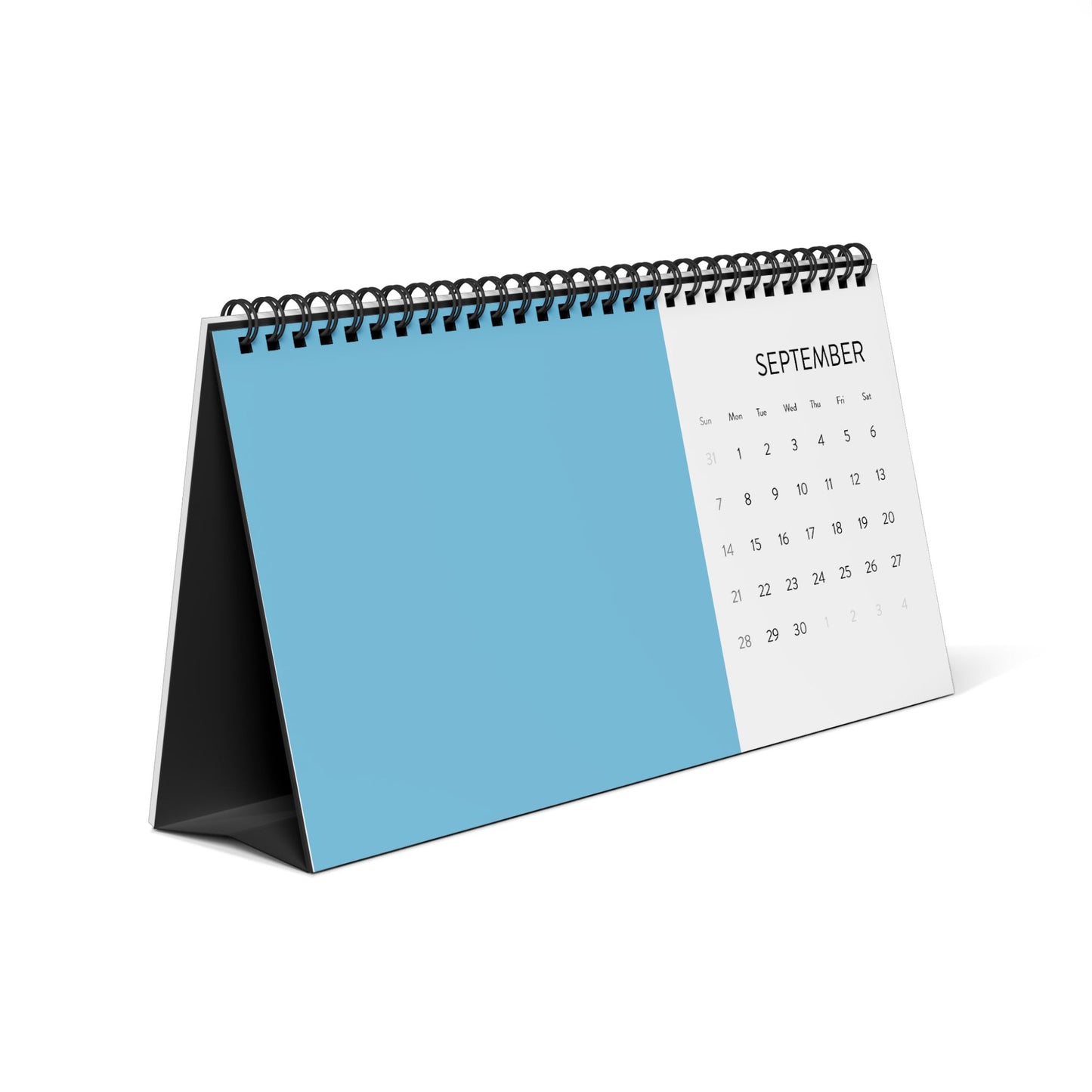 Cat Calendar - 2025 Desktop Calendar Grid for Cat Lovers