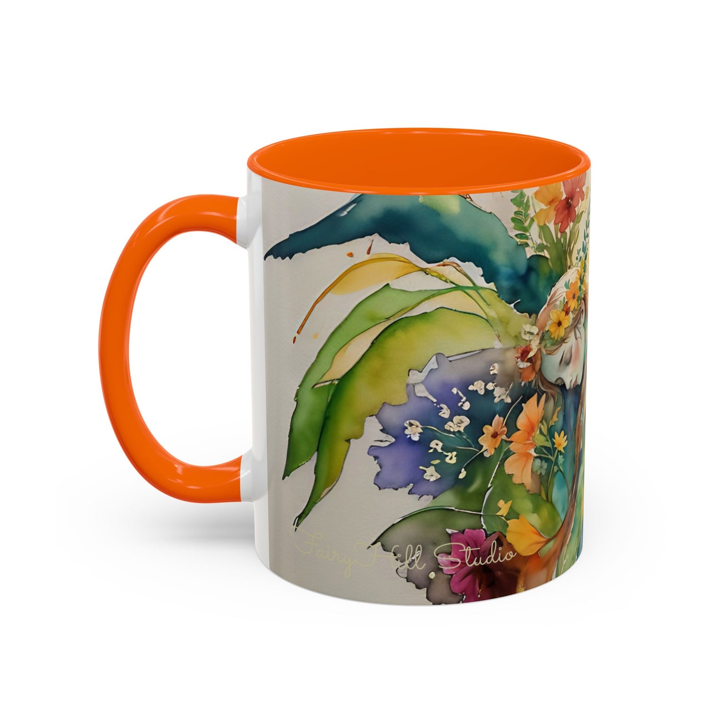 Garden fairy-Themed Coffee Mug - 11 & 15oz Accent Mug for Fairy Lovers