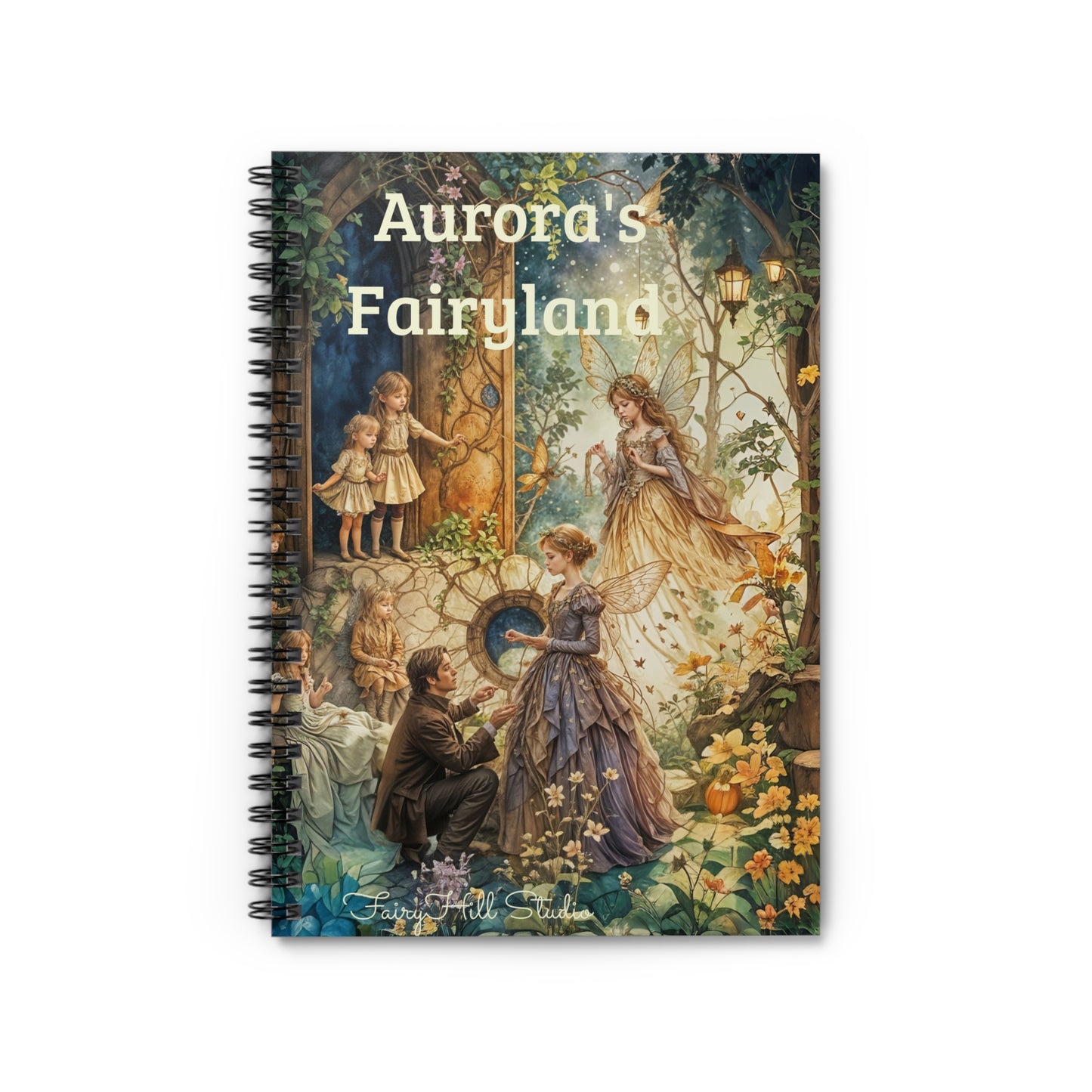 Spiral Notebook - Ruled Line Proposal in Fairyland Art
