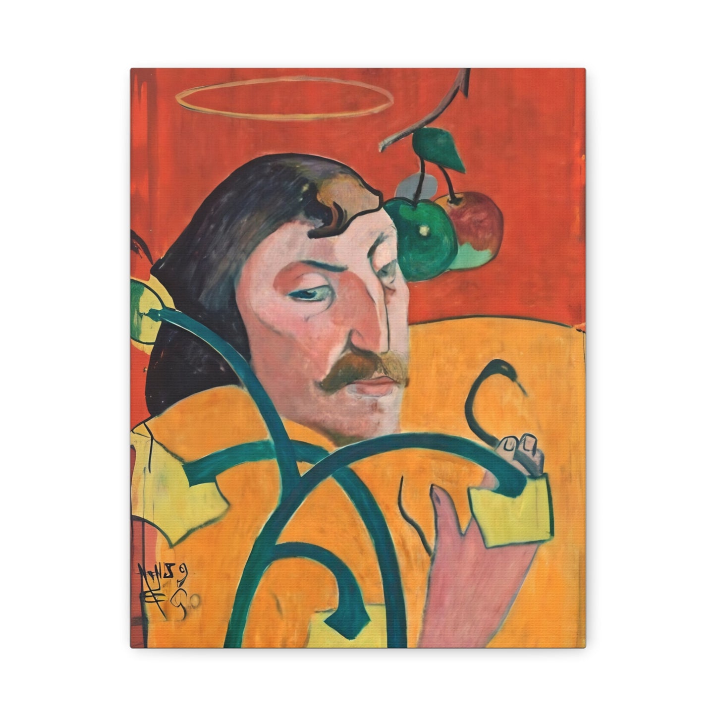 Canvas Print - Gauguin Self-Portrait