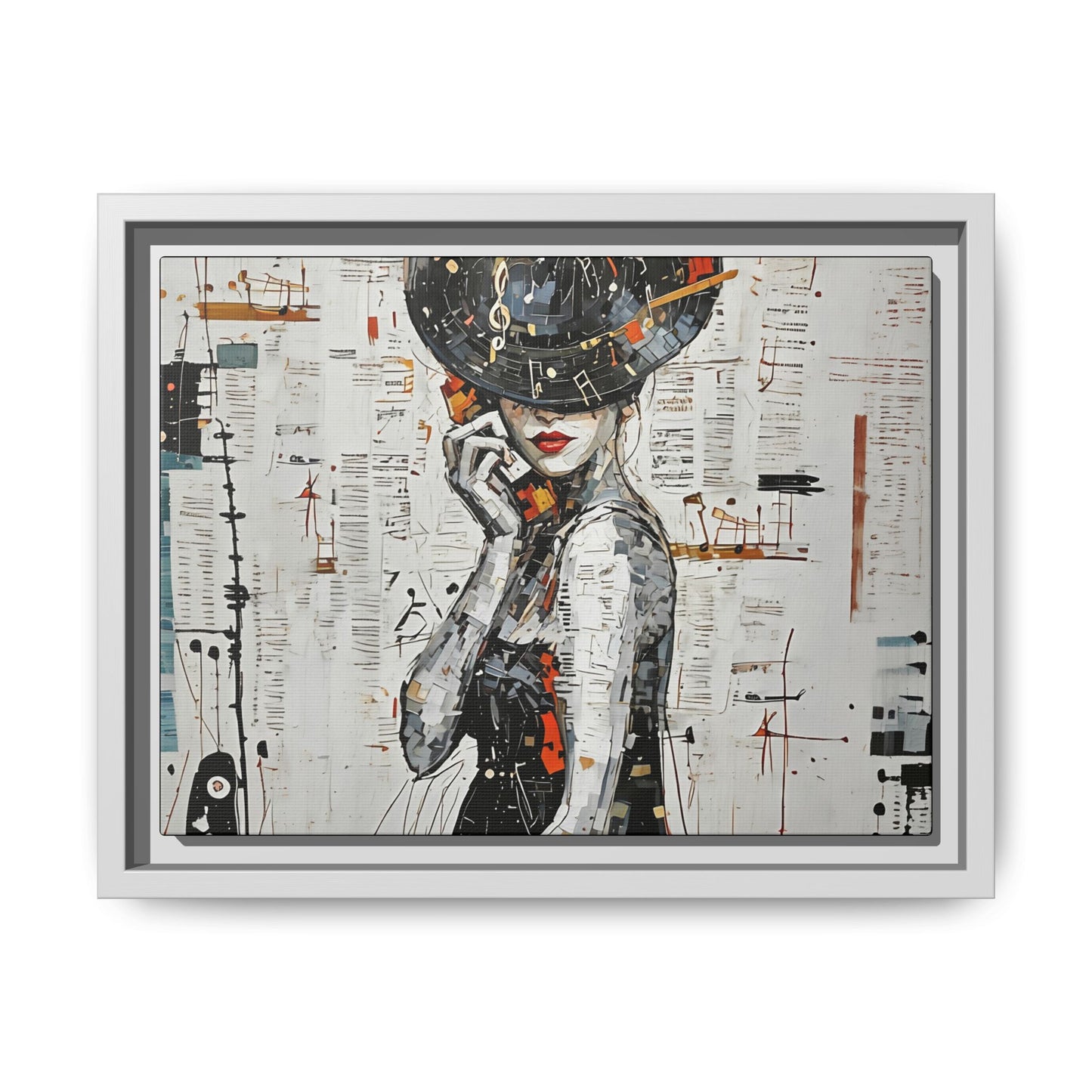 Framed Art Print - Contemporary Wall Decor, Urban Aesthetic, Gallery Style Artwork, Gift for Art Lovers, Modern Home Decor