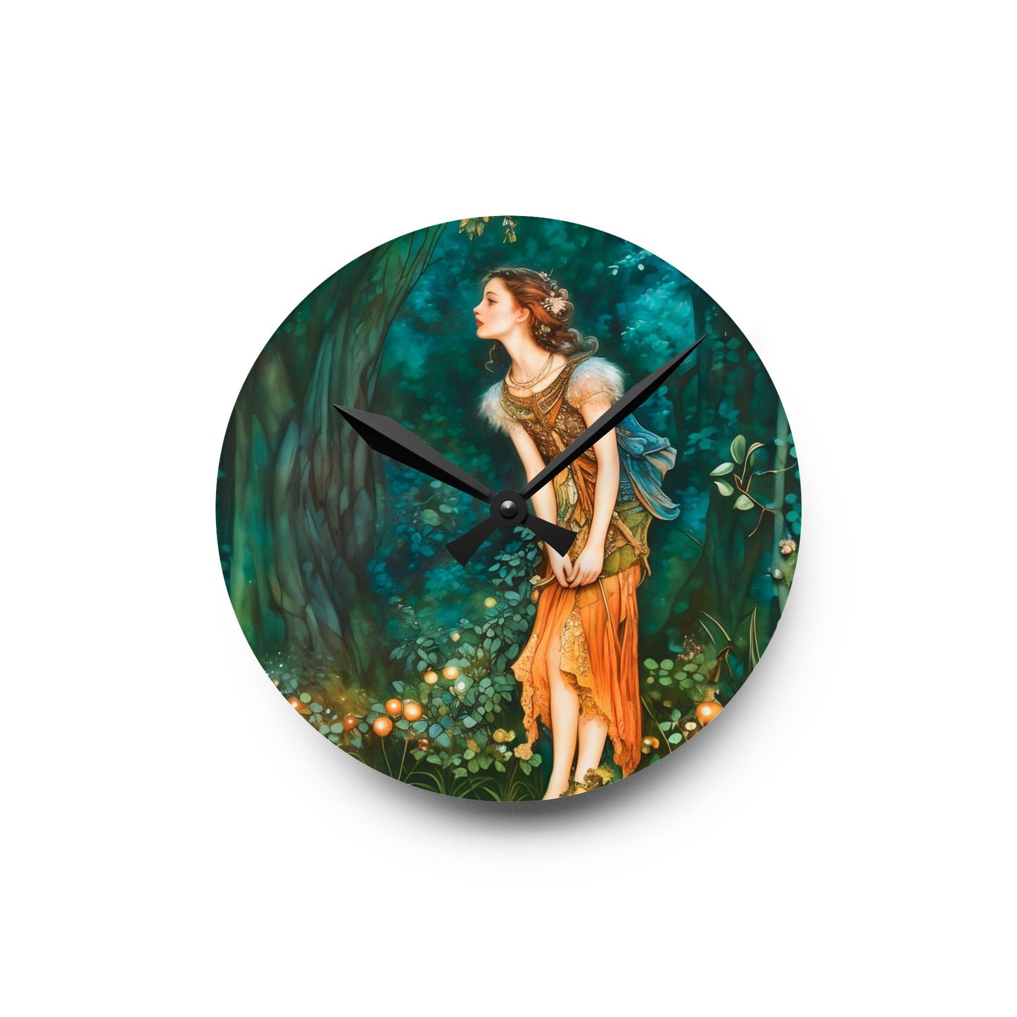 Fairy Forest  Wall Clock