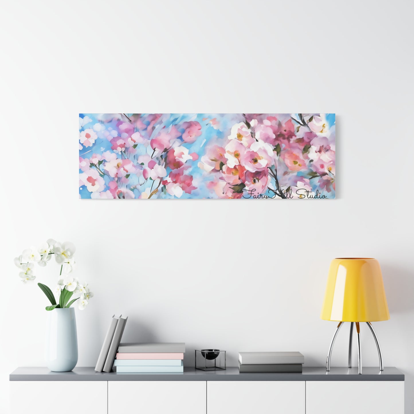 Canvas Wall Art - Floral Cherry Blossom