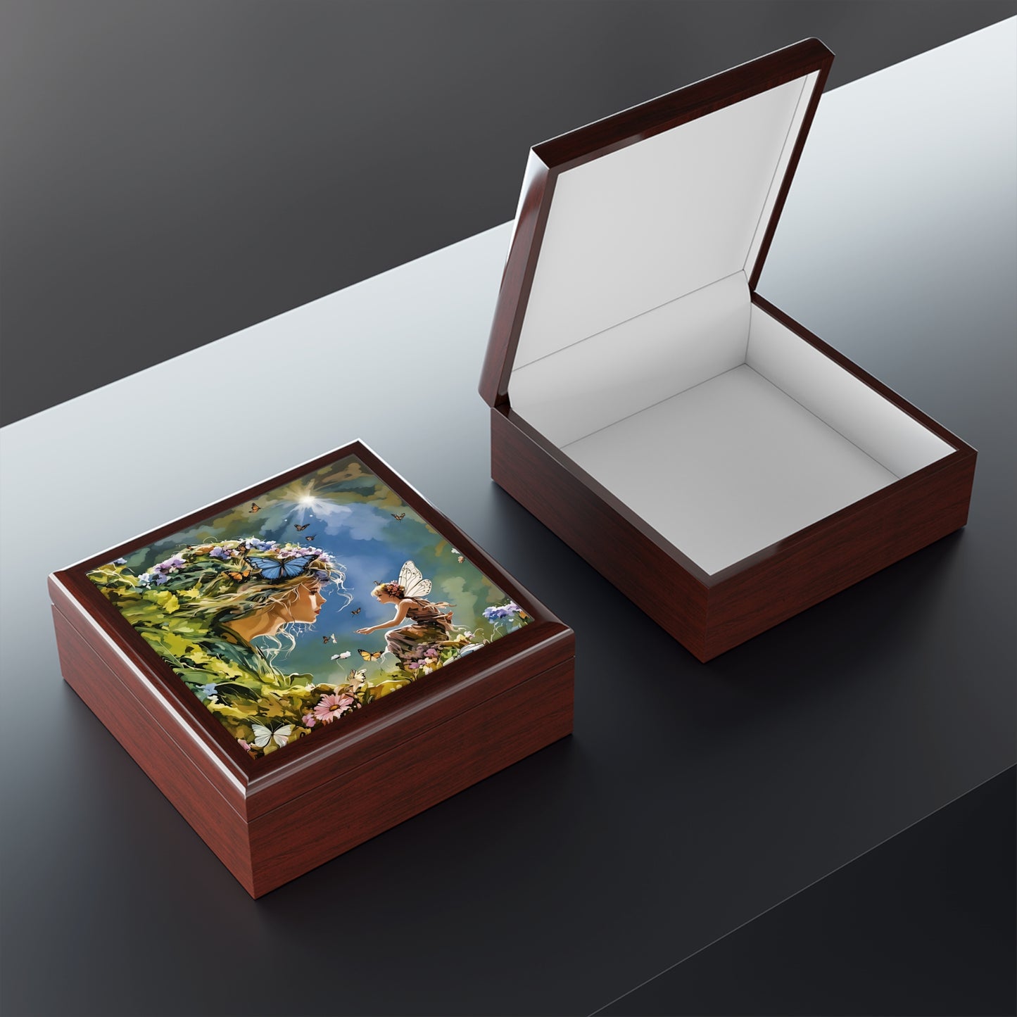 Thanks giving nature  fairyJewelry Box - Elegant Decor for Special Occasions