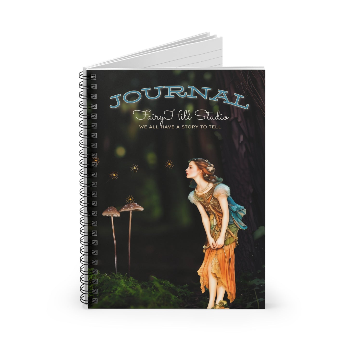 Spiral Notebook - Midsummer Fairy Forest