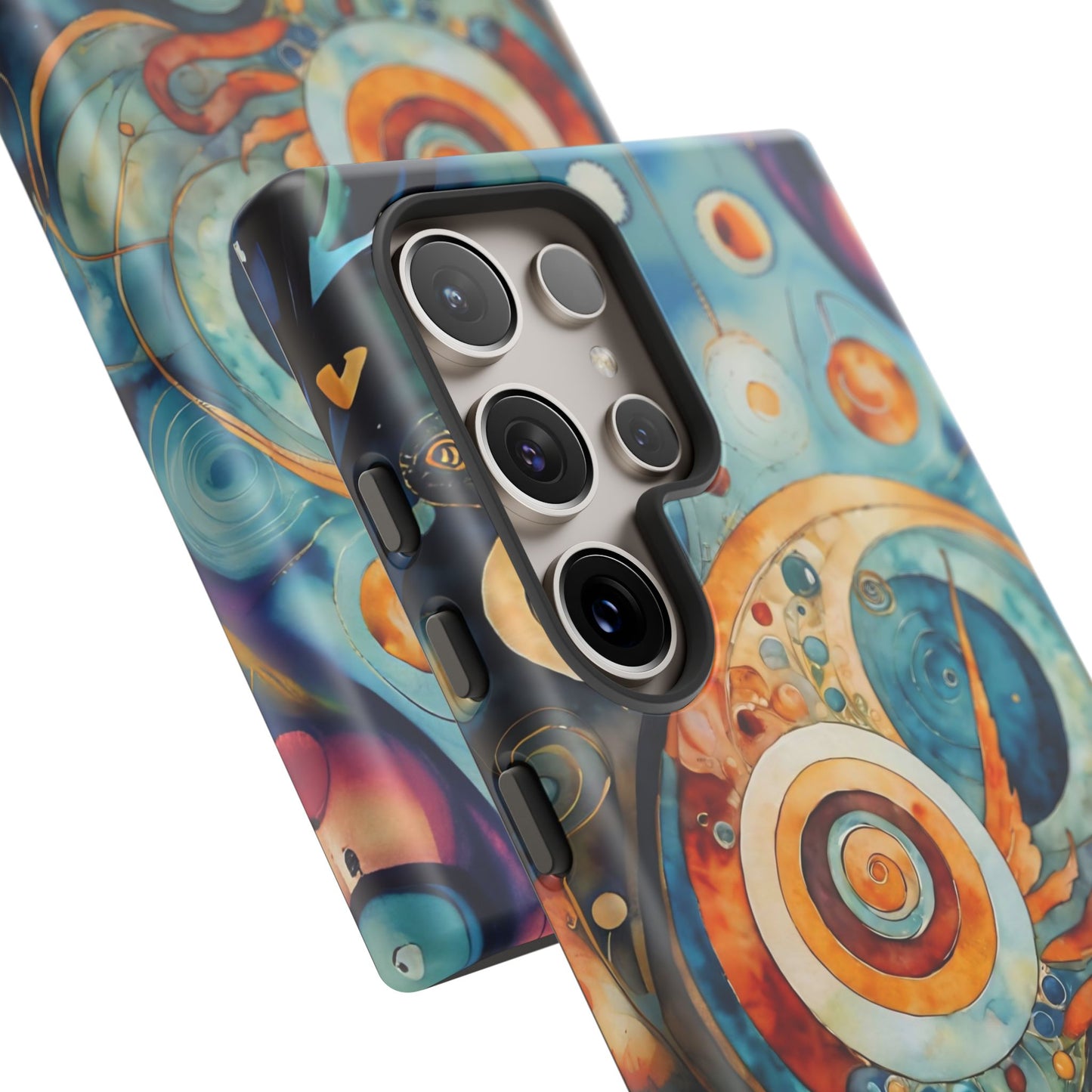 Phone Cases - Beautiful Abstract Circular Art Design