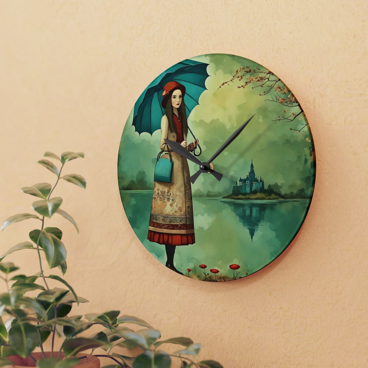 Acrylic Wall Clock