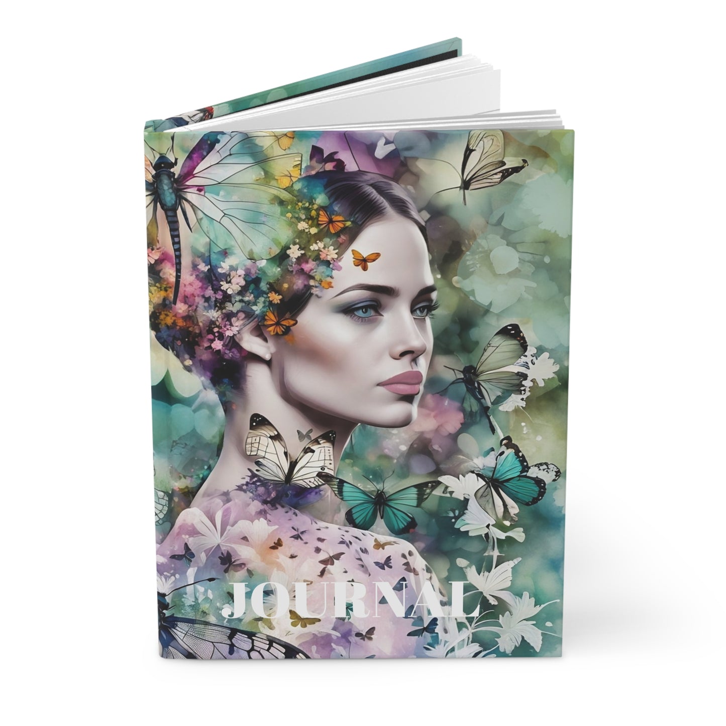Hardcover Butterfly Santuary Art Matte