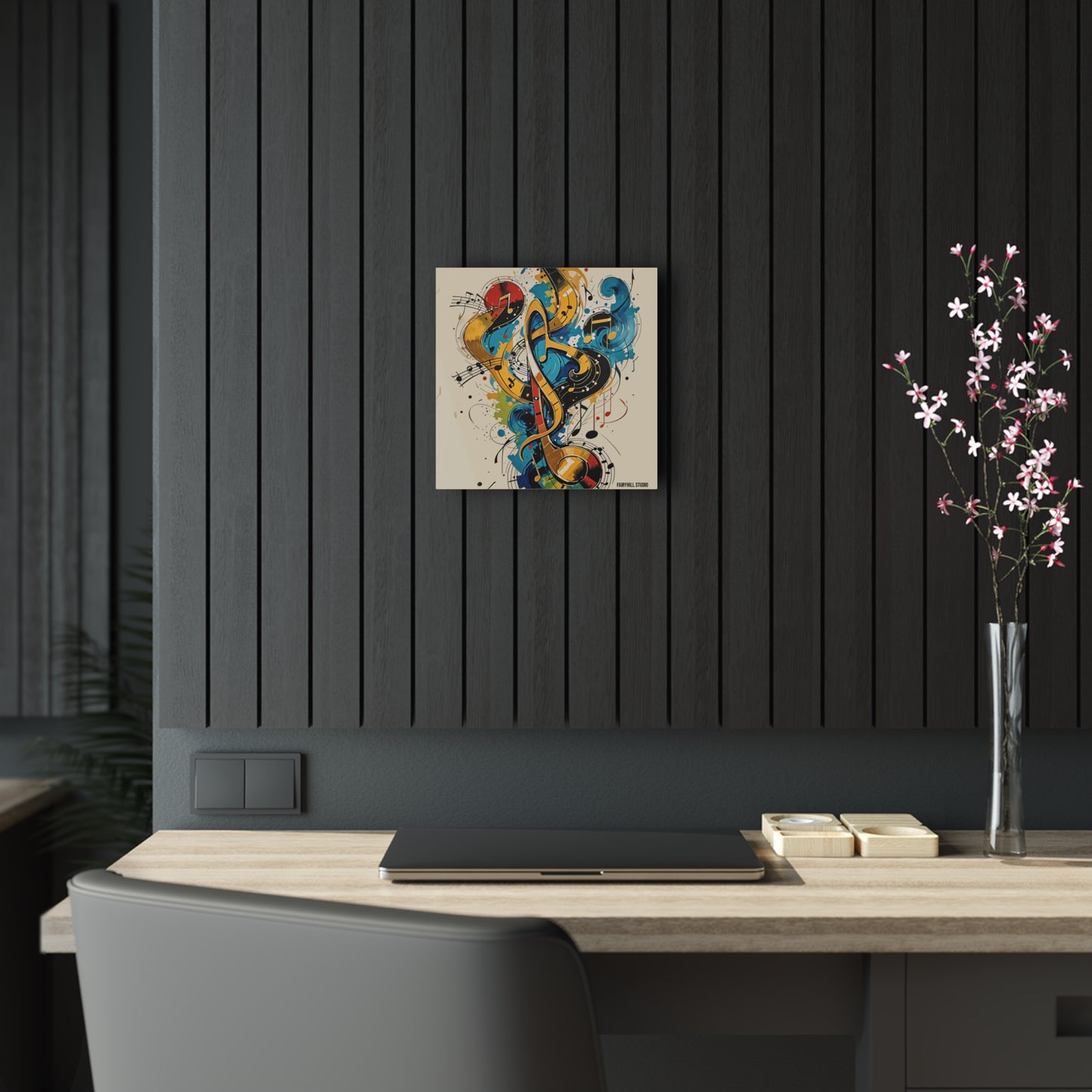 Art Acrylic Prints -Art of Music Notes