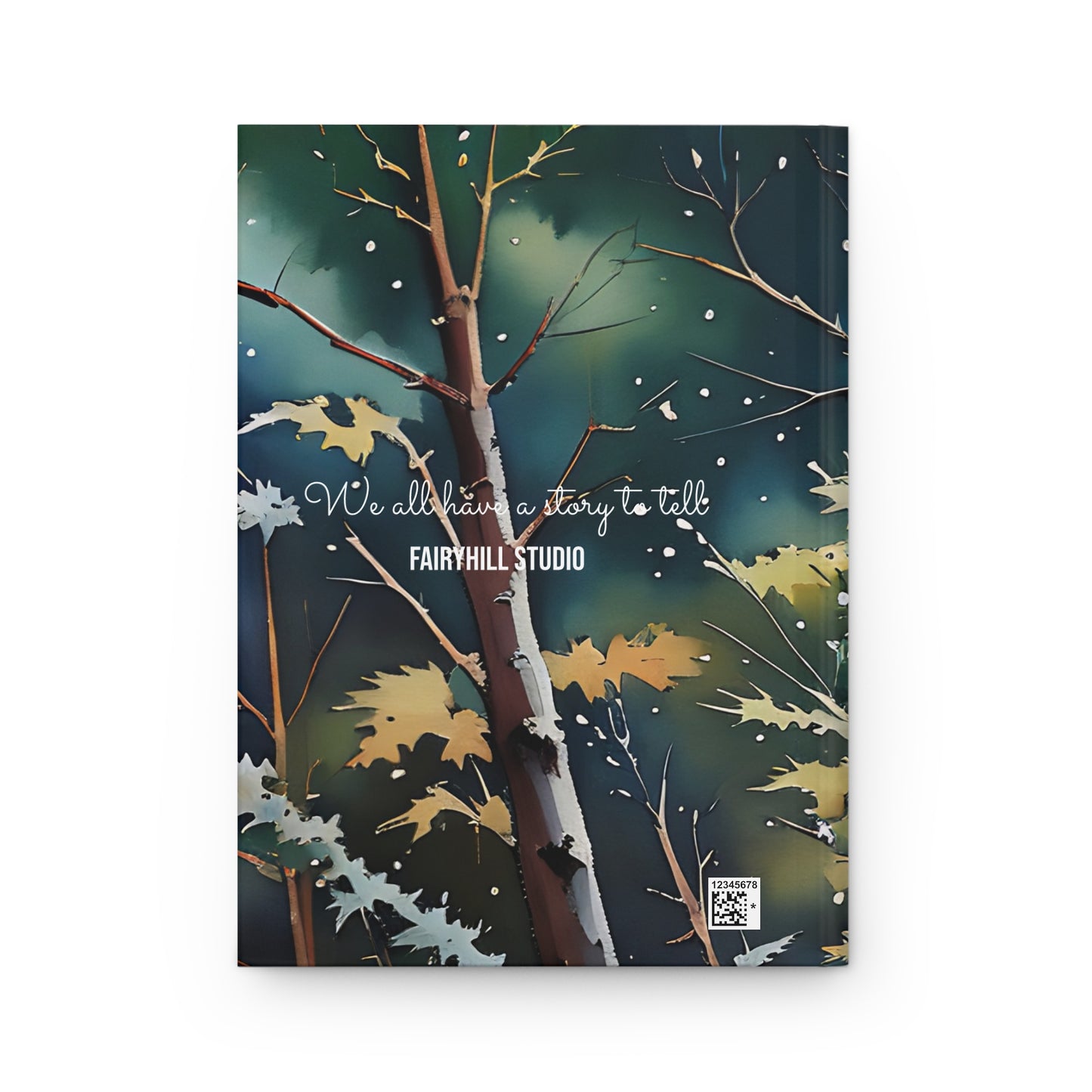 Hardcover Snow Tiger Art Matte
