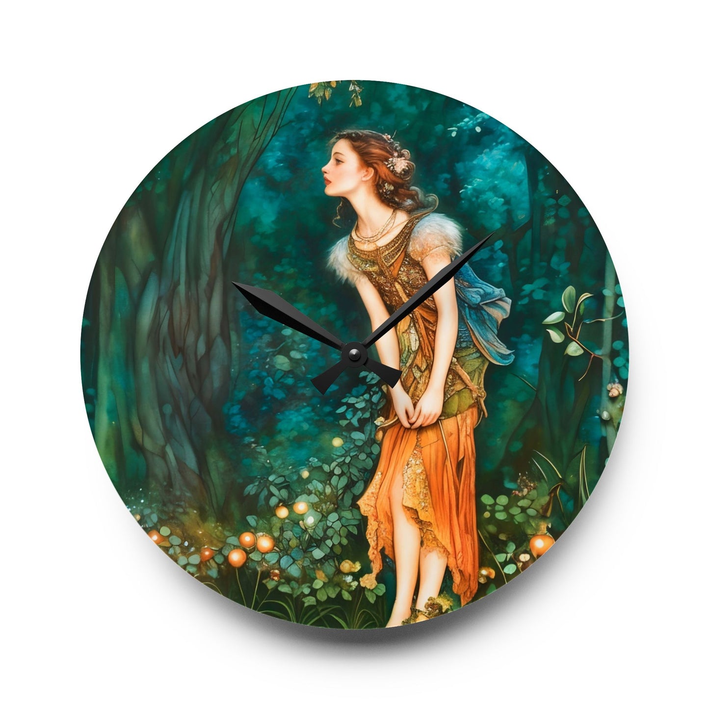 Fairy Forest  Wall Clock