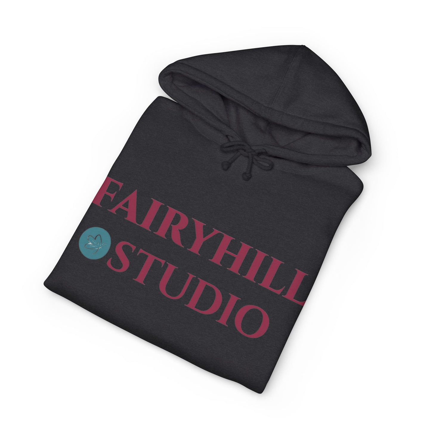Fairyhill Studio Hoodie — Minimal Logo Pullover for Creatives