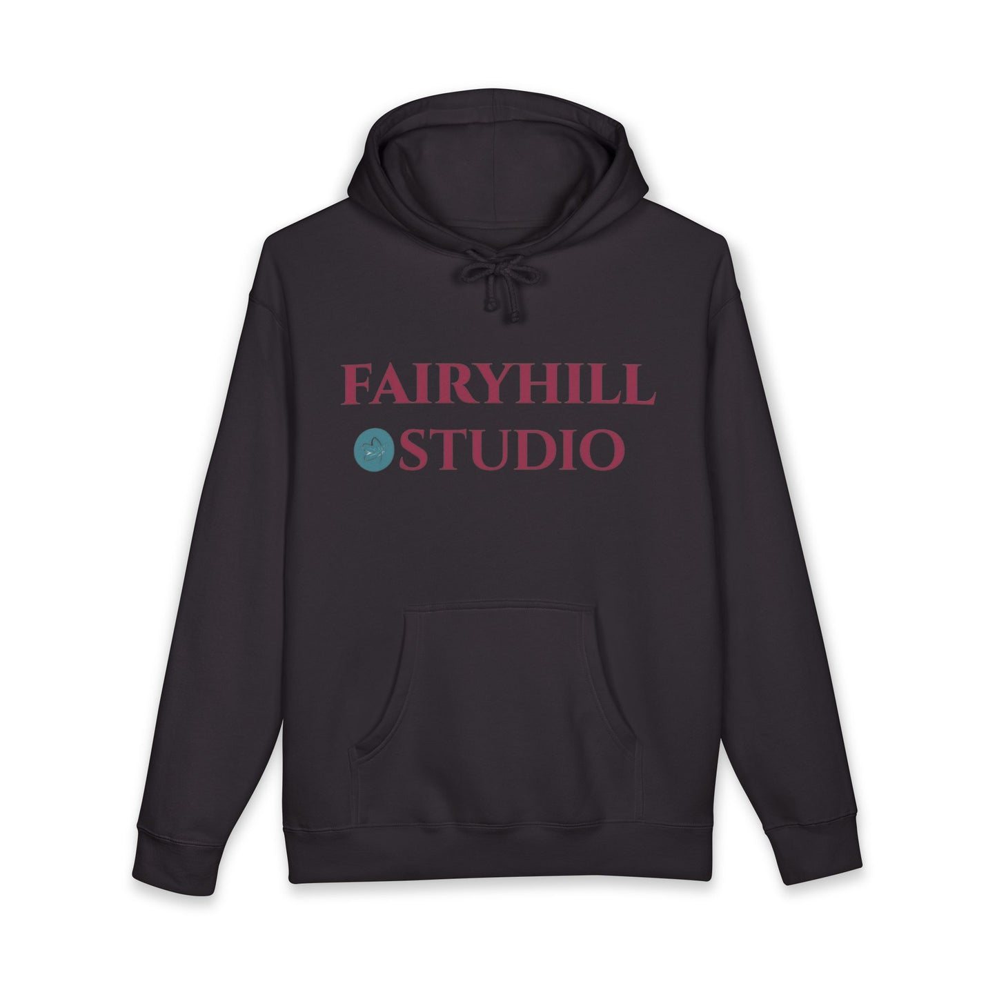 Fairyhill Studio Hoodie — Minimal Logo Pullover for Creatives