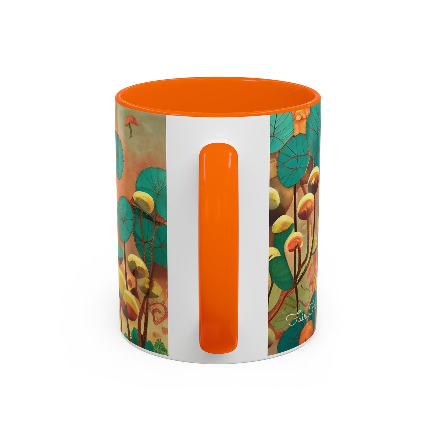 Mushroom Fairy Art-Themed Coffee Mug - 11 & 15oz Accent Mug for Musroom  Fsiry Lovers