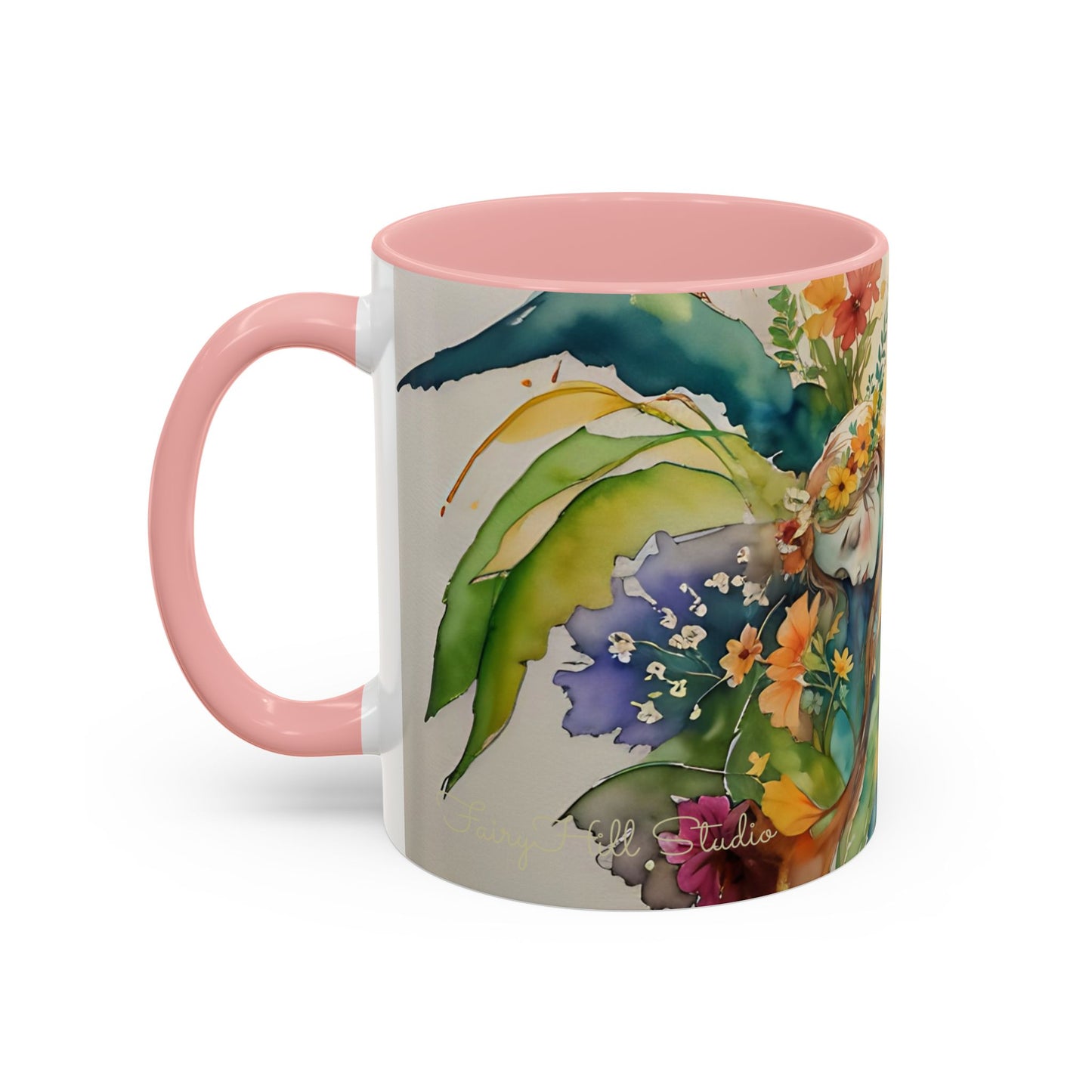 Garden fairy-Themed Coffee Mug - 11 & 15oz Accent Mug for Fairy Lovers