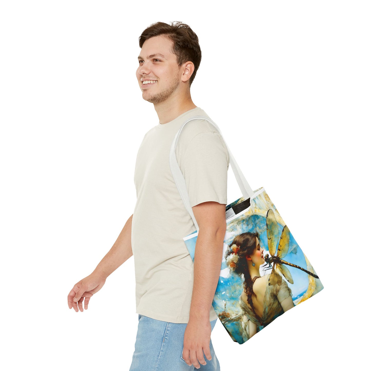 Dragonfly whimsical Tote Bag (AOP)