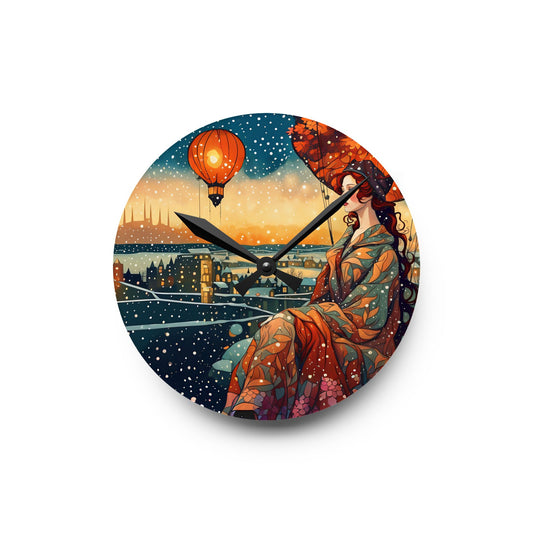 Acrylic Wall Clock