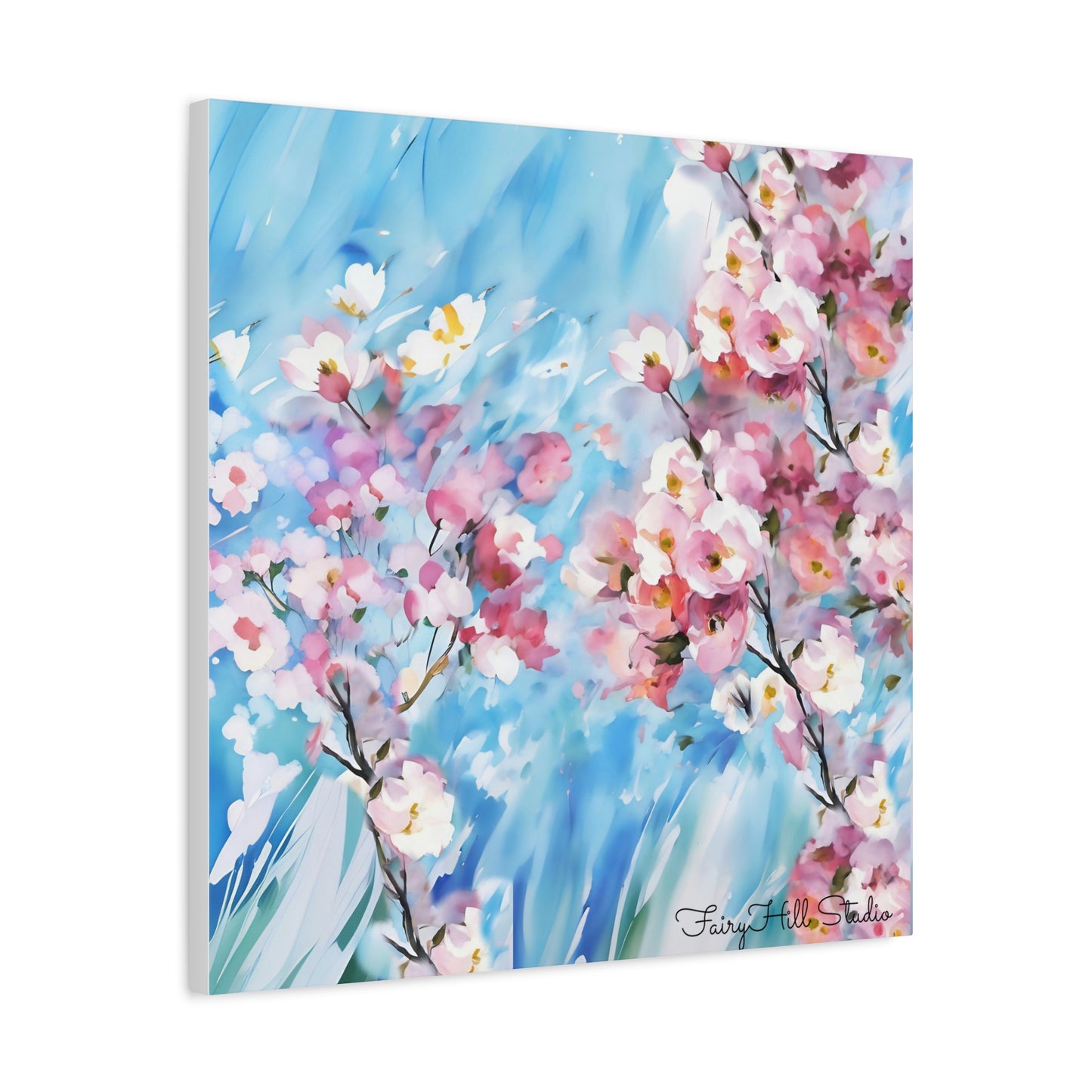 Canvas Wall Art - Floral Cherry Blossom