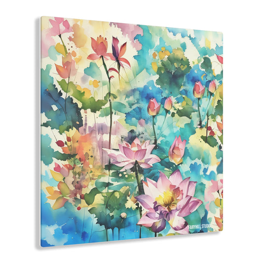 Art Acrylic Prints Monet's Pond Art