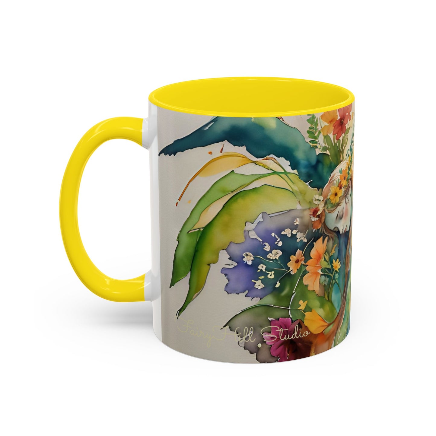 Garden fairy-Themed Coffee Mug - 11 & 15oz Accent Mug for Fairy Lovers