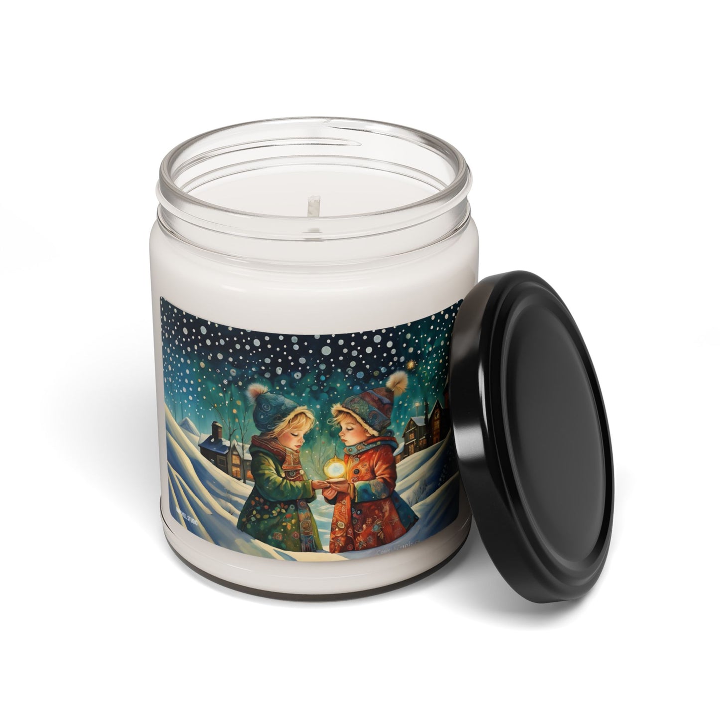 Floral Aromatic Soy Candle - 9oz | Hand-poured Scented Candle for Relaxation & Home Decor