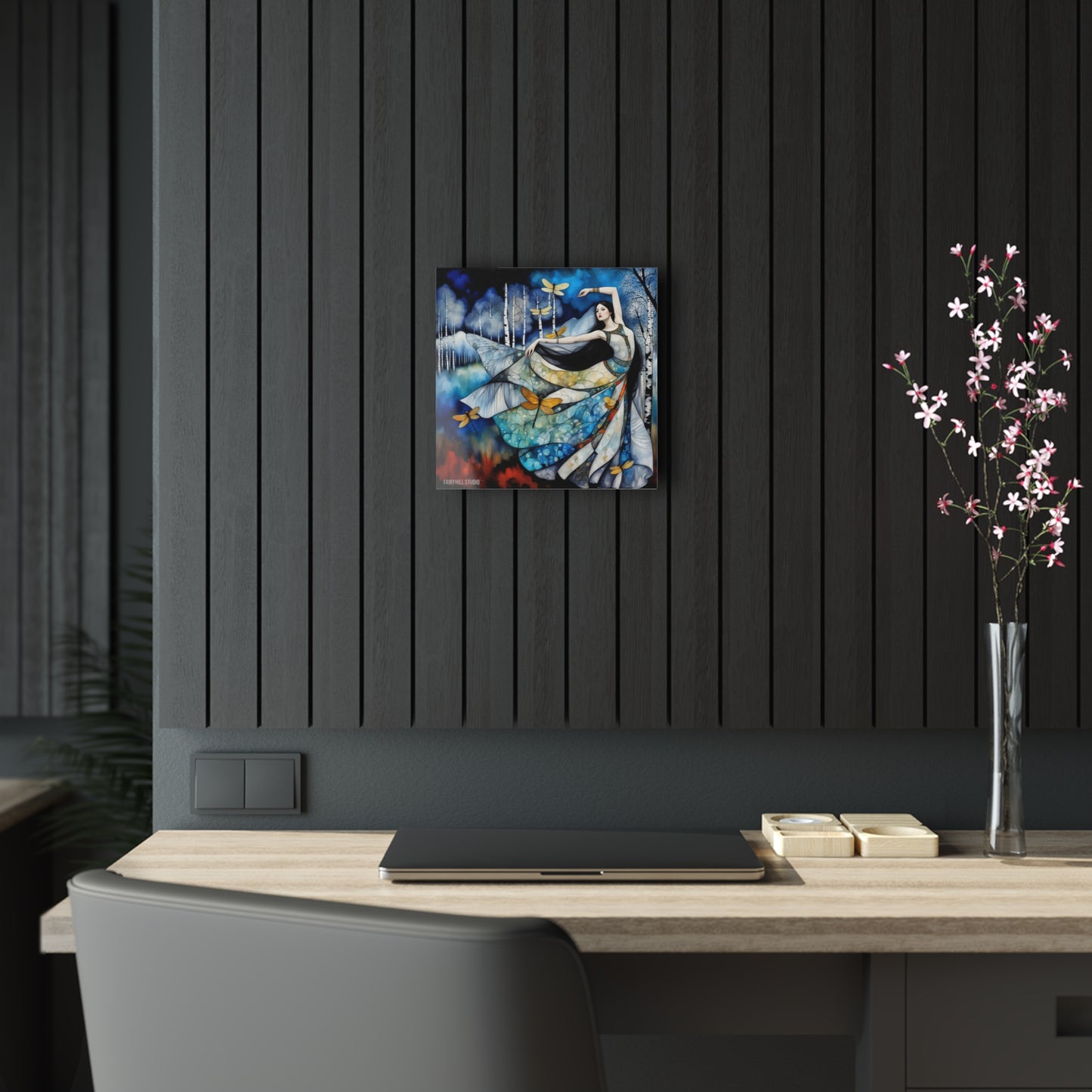 Art Acrylic Print - Dragonfly Dancer