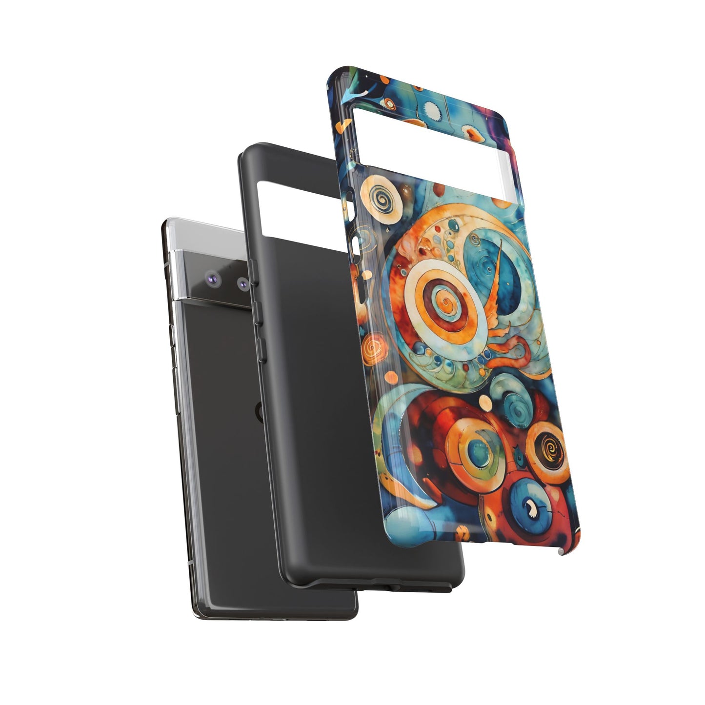 Phone Cases - Beautiful Abstract Circular Art Design