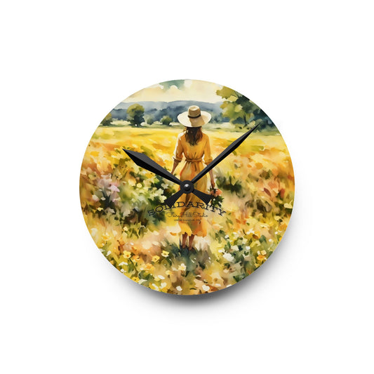 Acrylic Wall Clock