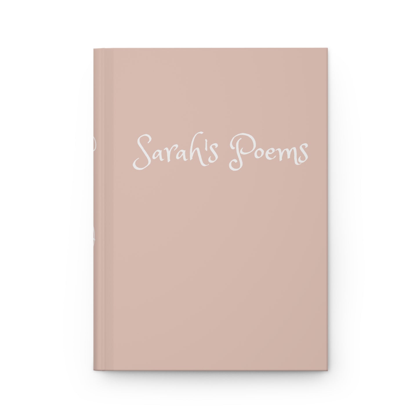 Custom Peach Beige Journal