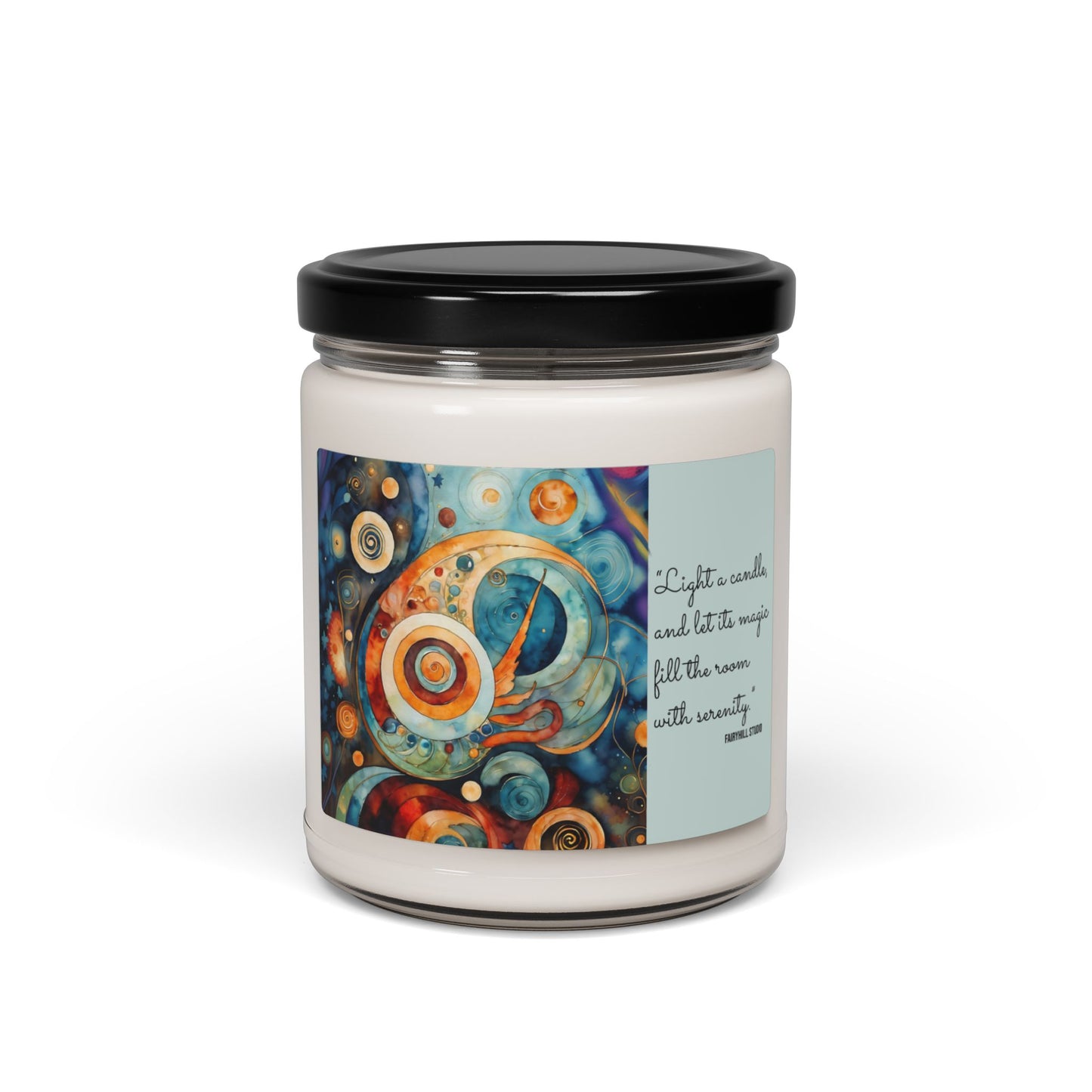 Floral Aromatic Soy Candle - 9oz | Hand-poured Scented Candle for Relaxation & Home Decor