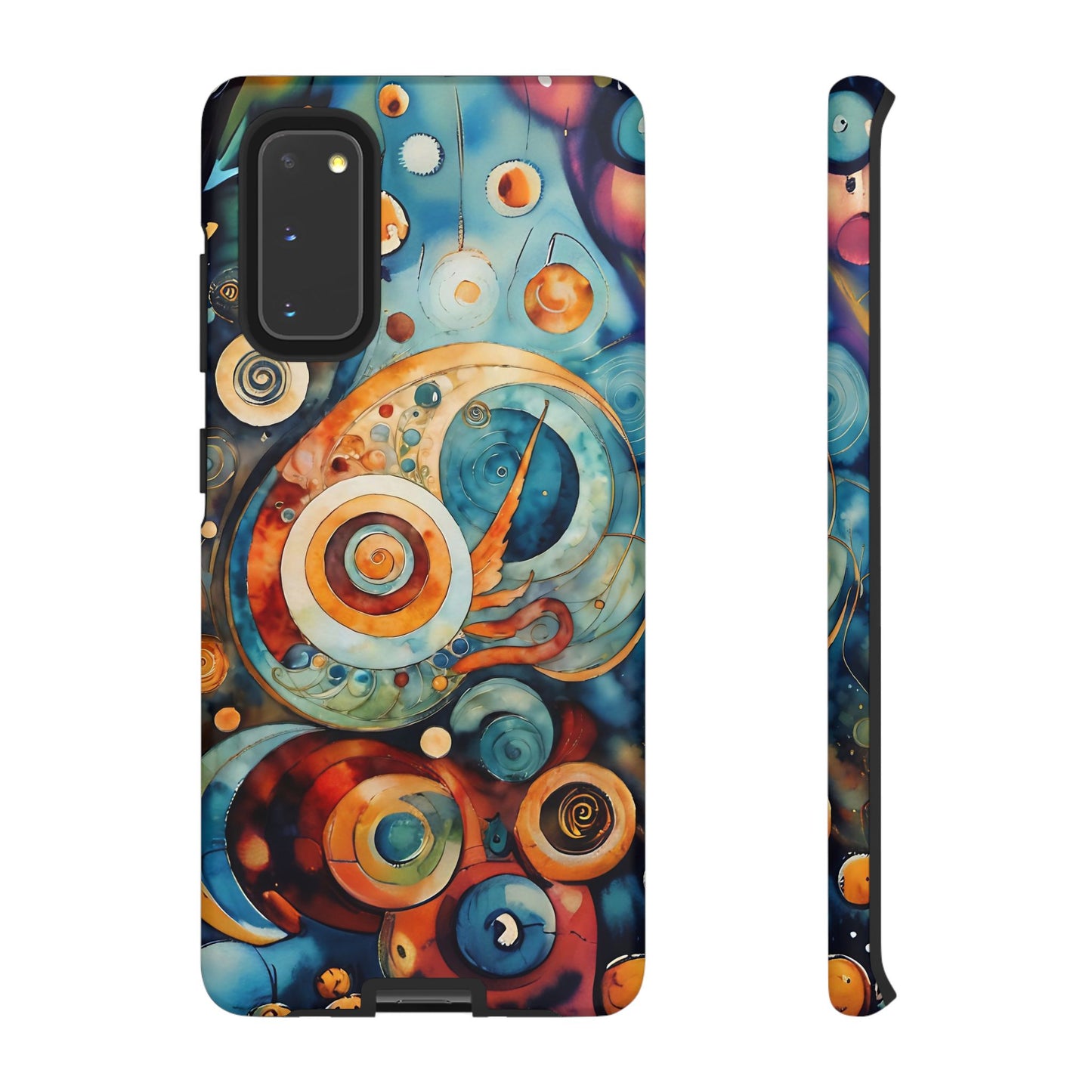 Phone Cases - Beautiful Abstract Circular Art Design