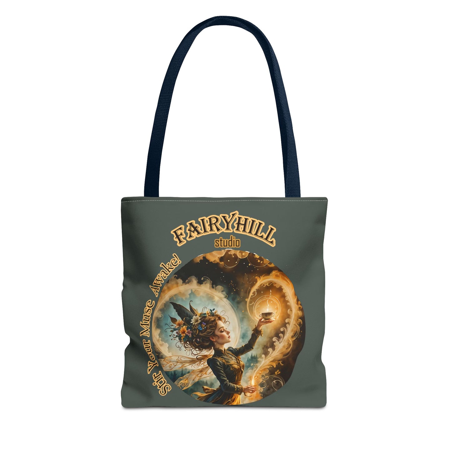 Fairy Tote Bag Embrace your Muse Art Coffee Lover Gift