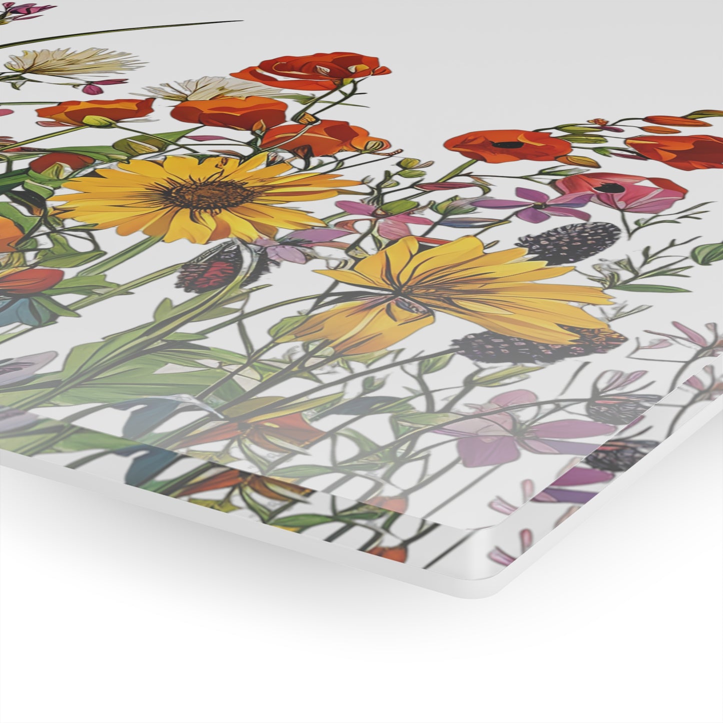 Art Acrylic Prints wild flowers