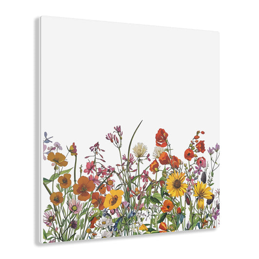 Art Acrylic Prints wild flowers