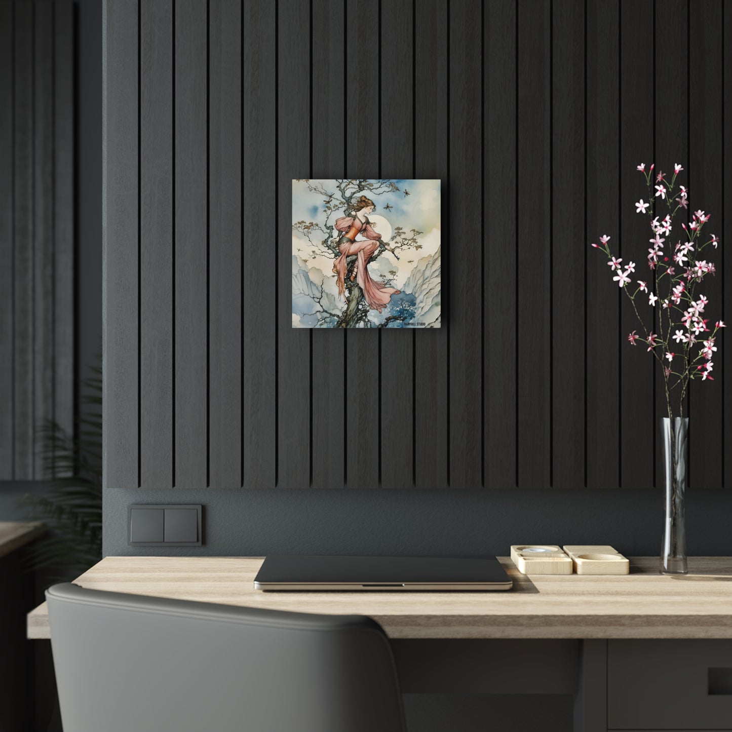 Fairy of the Tree Inspirational  Art Acrylic Print -