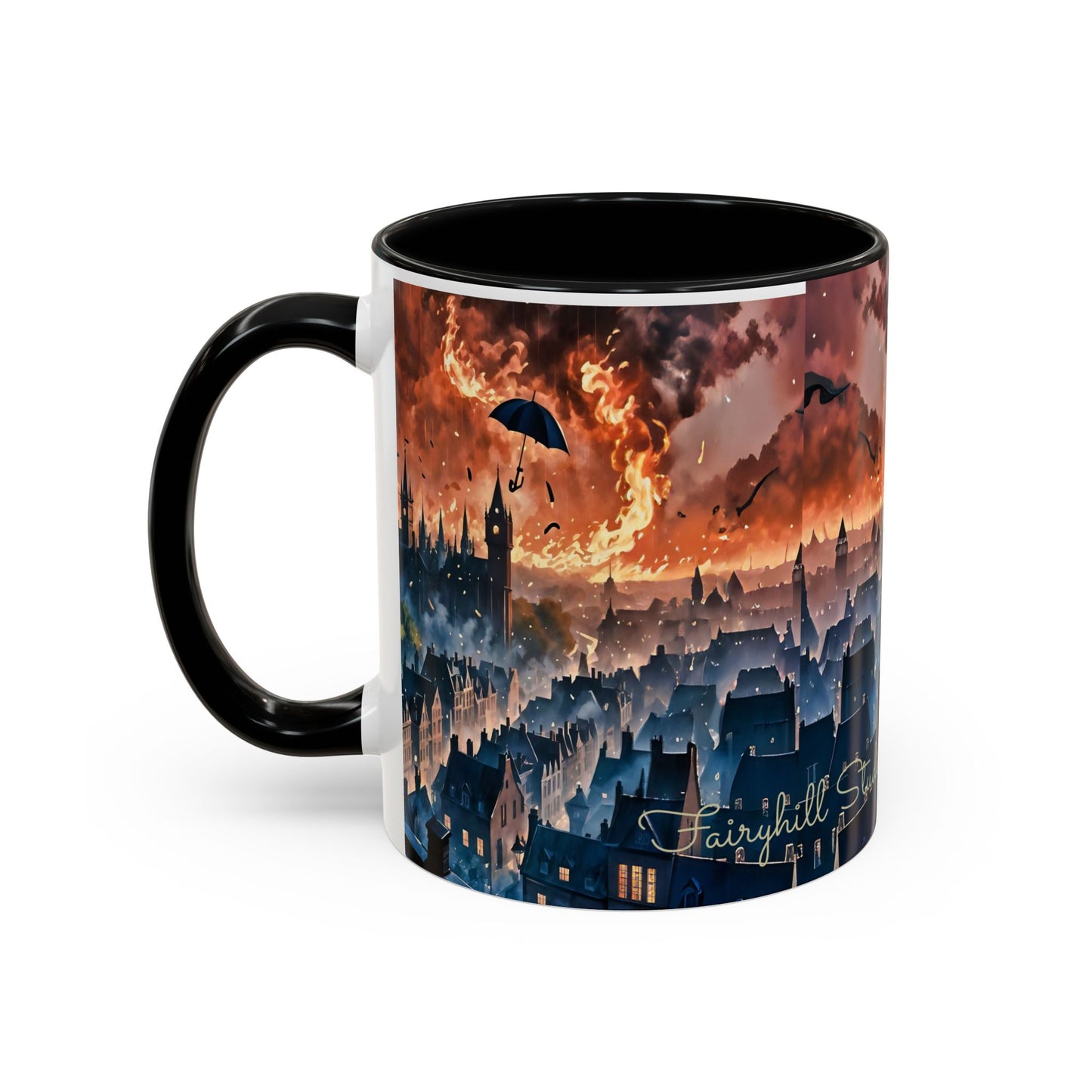 Coffee Mug Mary Poppins Night Cityscape 11oz