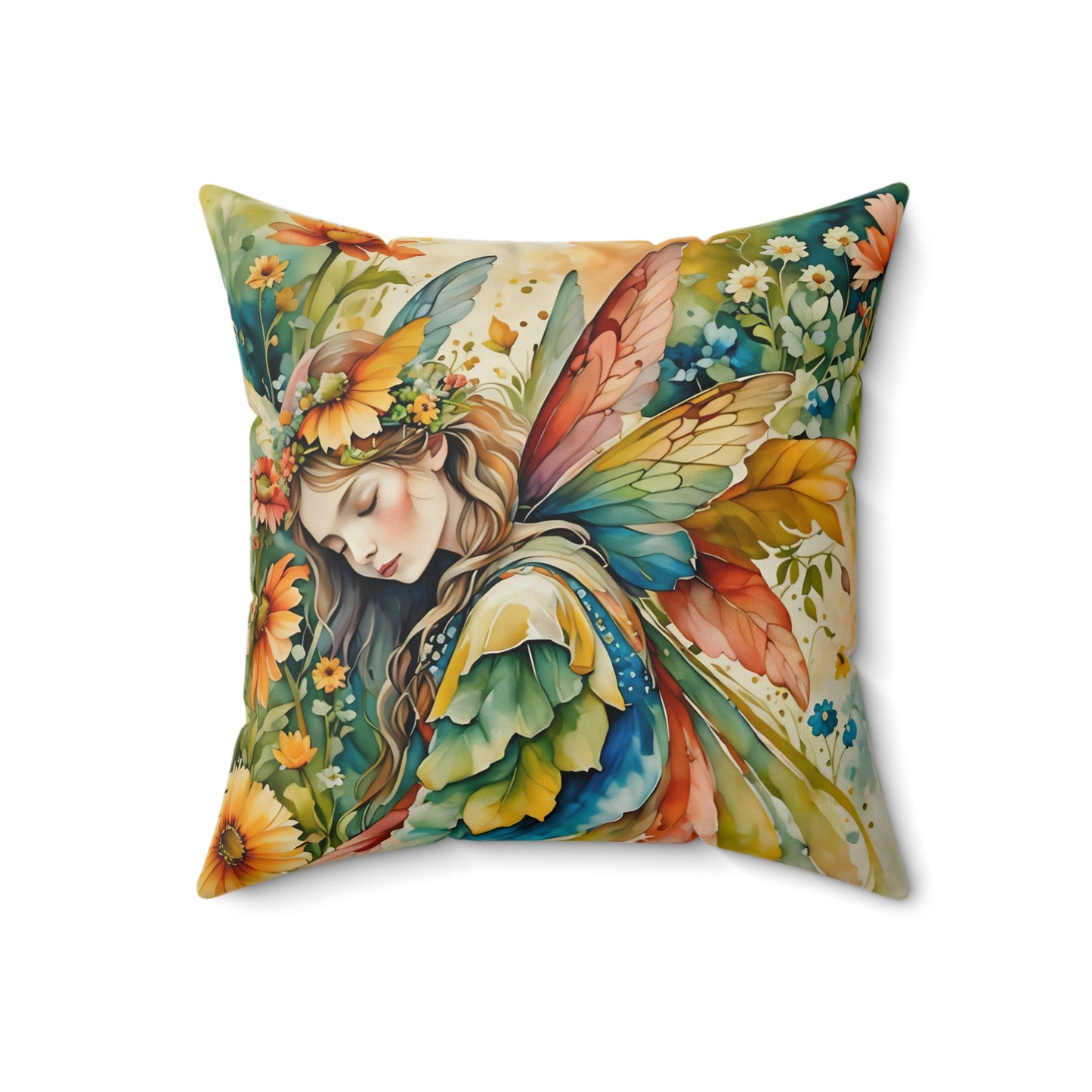 Garden fairy Blessing Pillow
