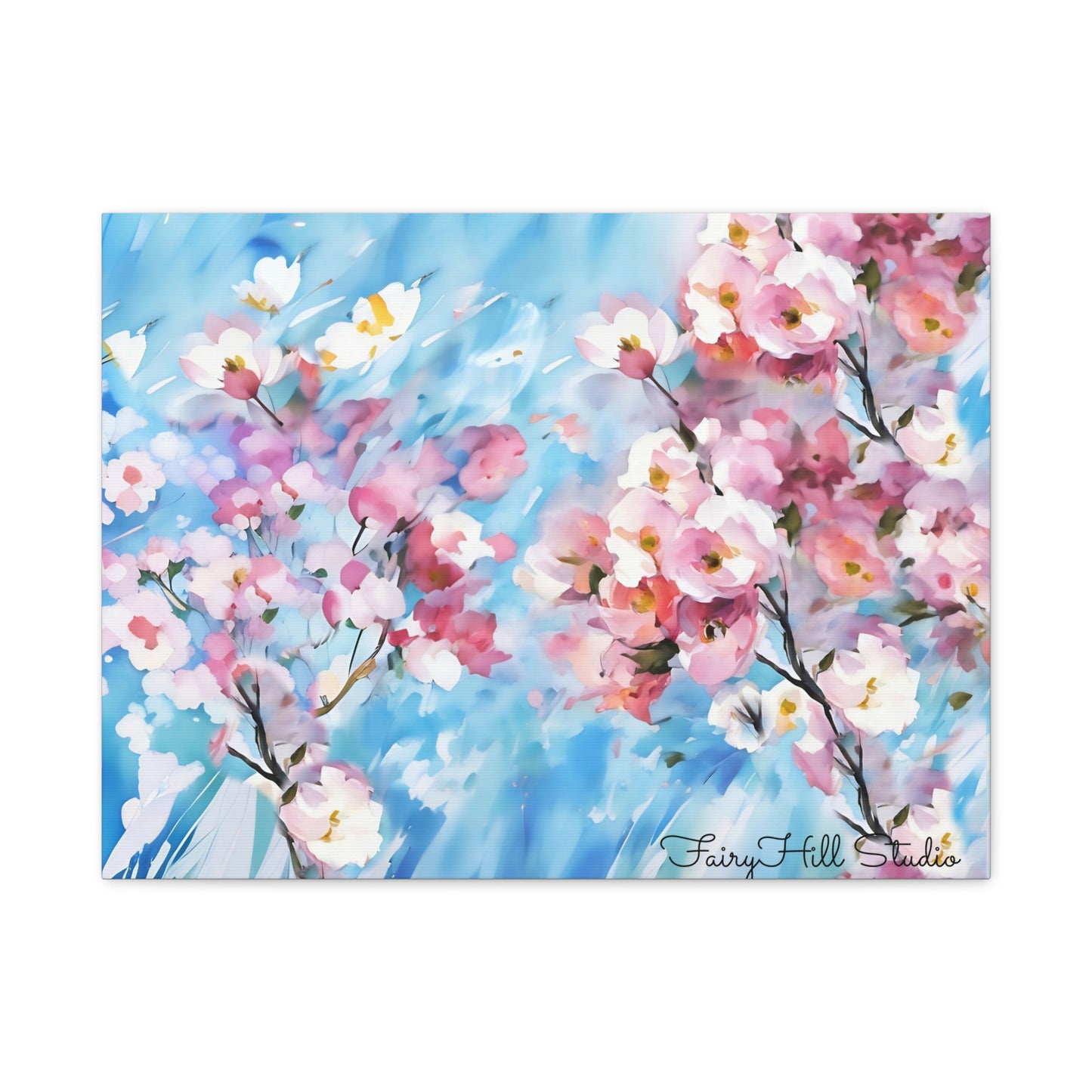 Canvas Wall Art - Floral Cherry Blossom