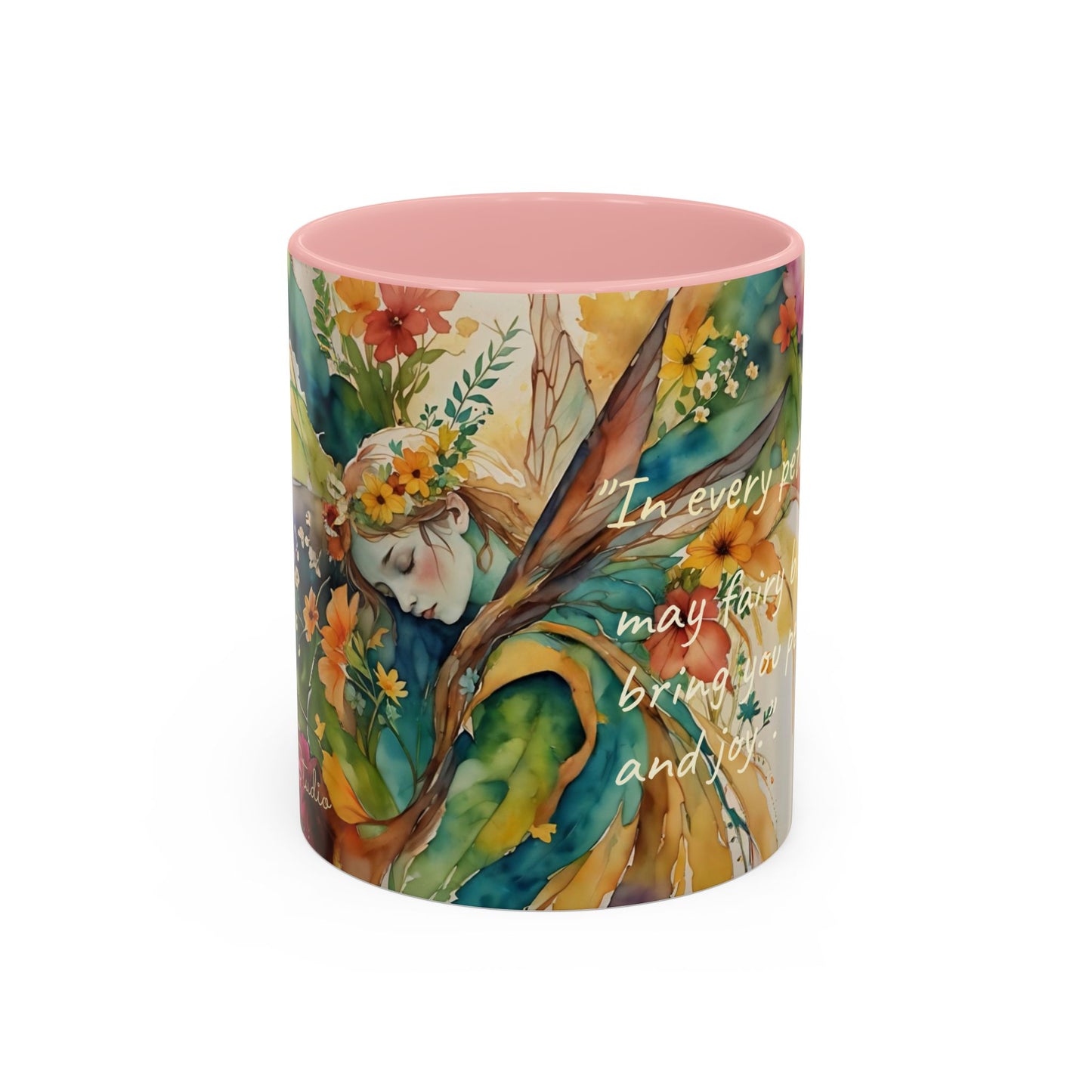 Garden fairy-Themed Coffee Mug - 11 & 15oz Accent Mug for Fairy Lovers