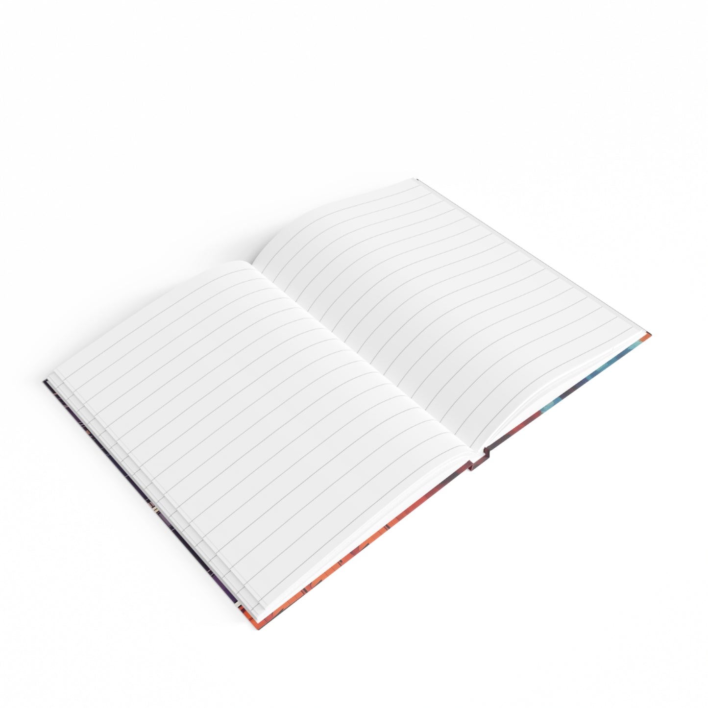 Ruled Line Journal - Whimsical Elegant Woman in Paris Journey - &quot;We All Have a Story to Tell&quot;