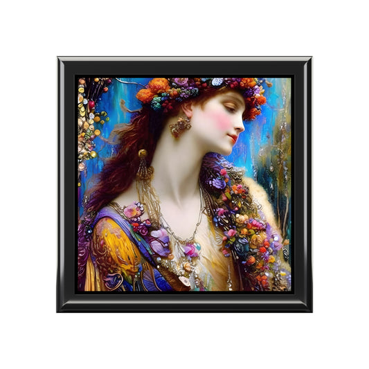 Jewelry Box - Spring Offering Alma Tadema Style Art Inspired Personalized