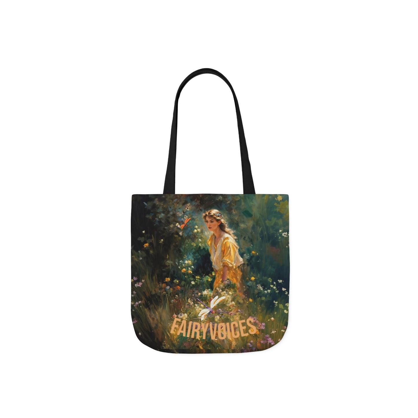 FAIRY VOICES - Canvas Tote Bag - Perfect for Beach Days, Eco-Friendly Shopping, and Summer Fun!