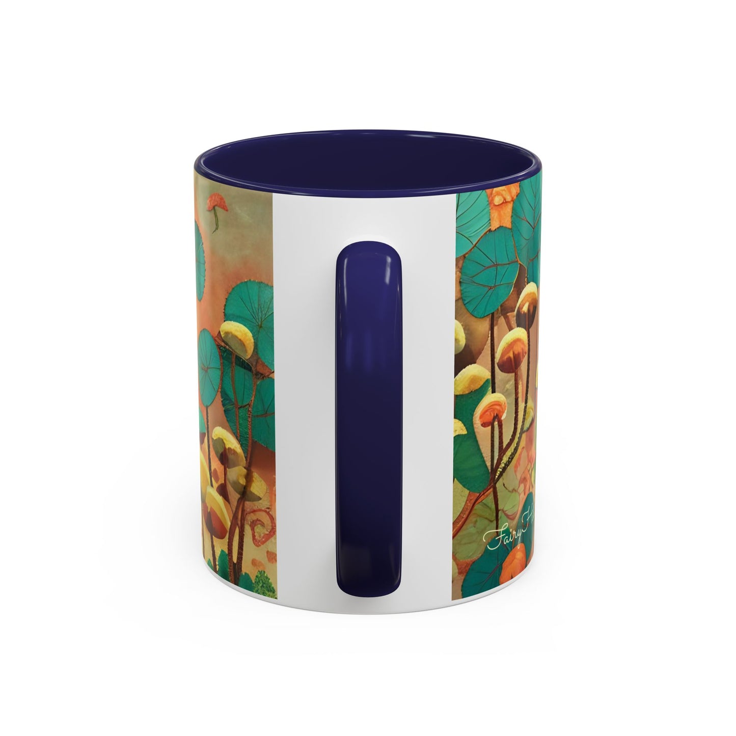 Mushroom Fairy Art-Themed Coffee Mug - 11 & 15oz Accent Mug for Musroom  Fsiry Lovers