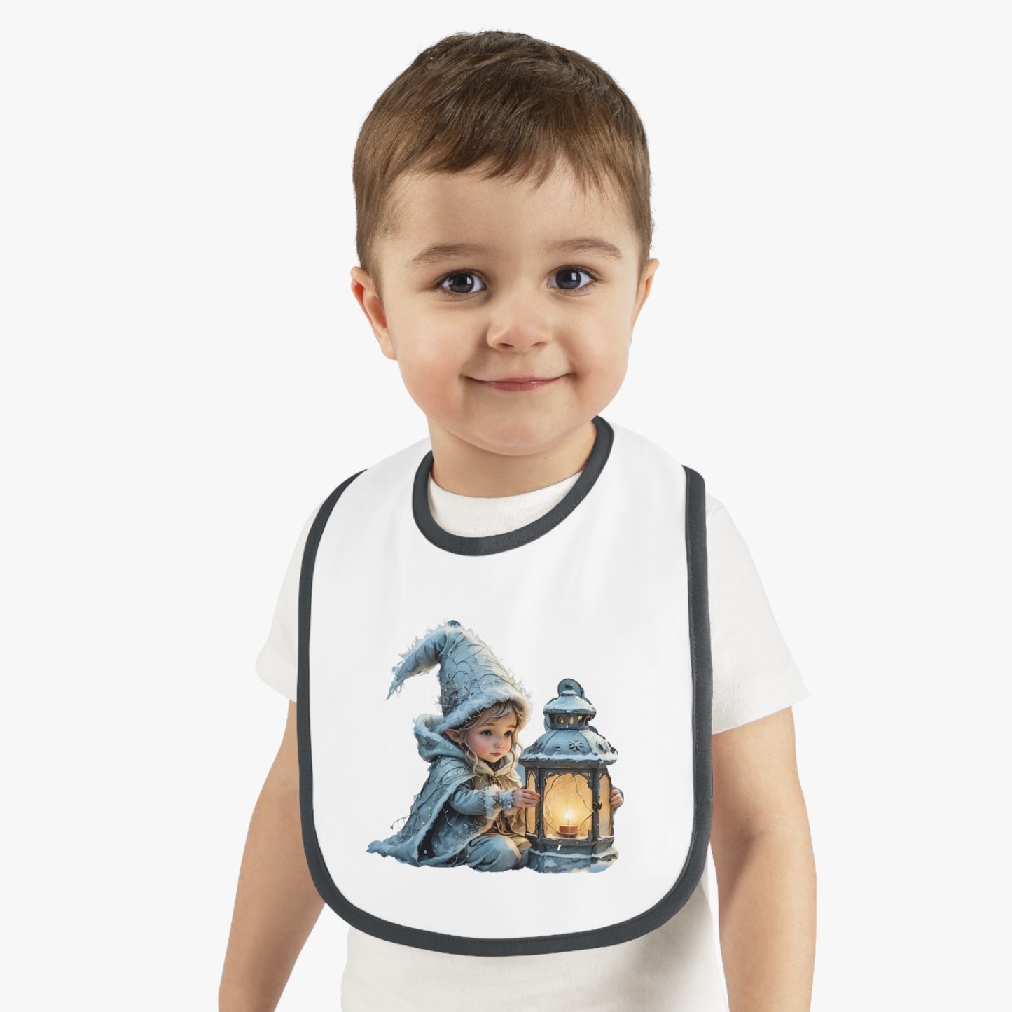 Adorable Baby Bib with Lantern Design - Perfect for Newborns and Gift Giving