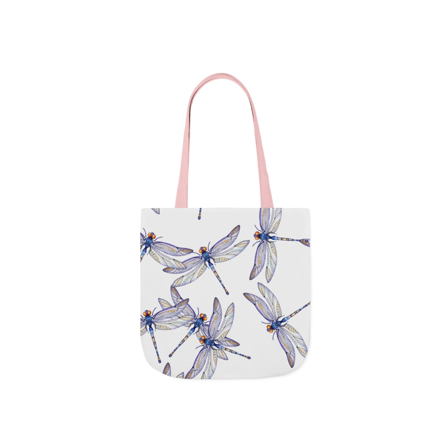 Colorful Dragonfly   Inspired Canvas Tote Bag - Perfect for Beach Days, Eco-Friendly Shopping, and Summer Fun!