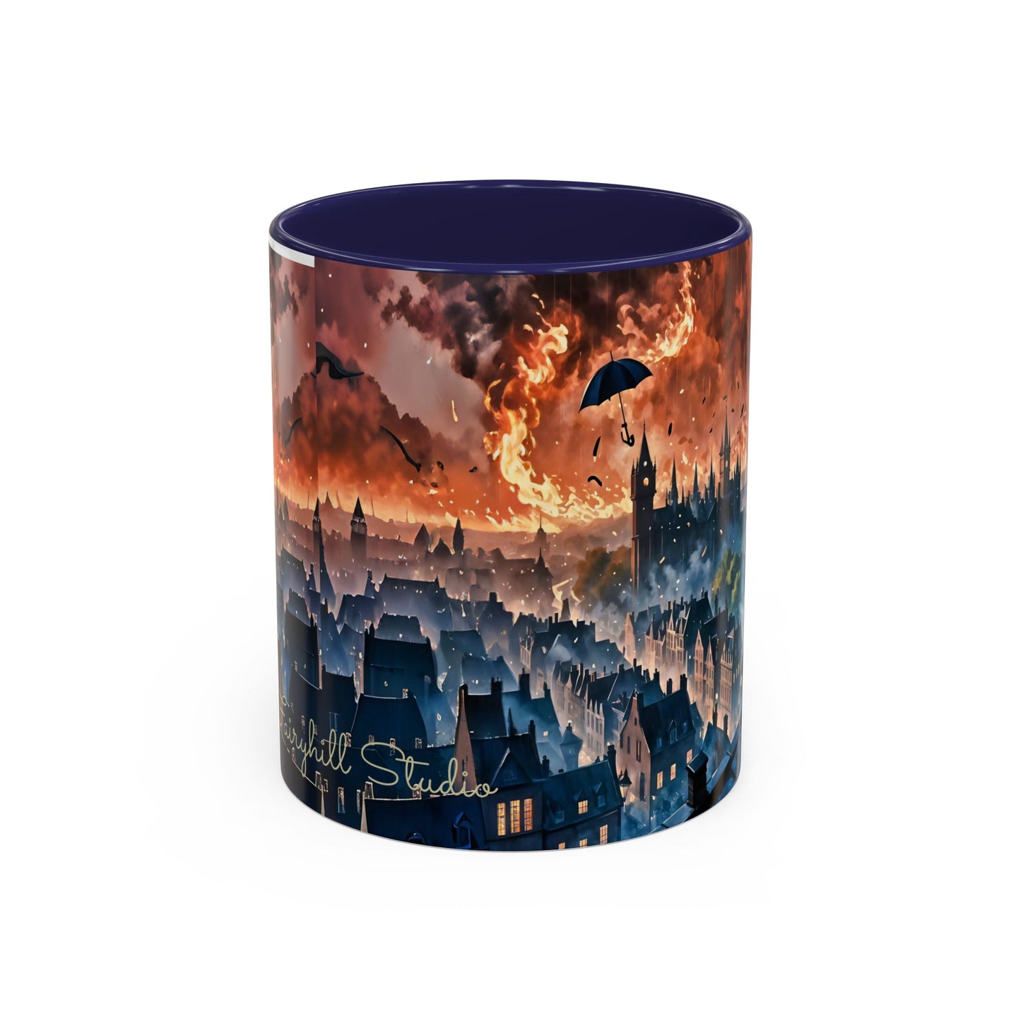Coffee Mug Mary Poppins Night Cityscape 11oz