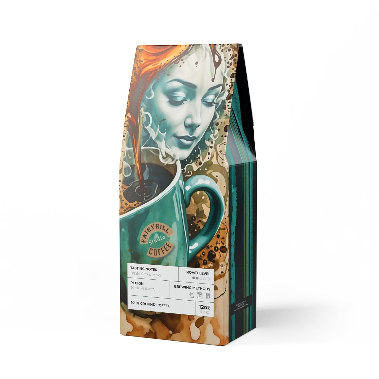 FairyHill Studio Colombia Single Origin Coffee (Light-Medium Roast)